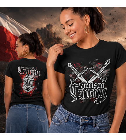 Koszulka damska ZAWISZA CZARNY